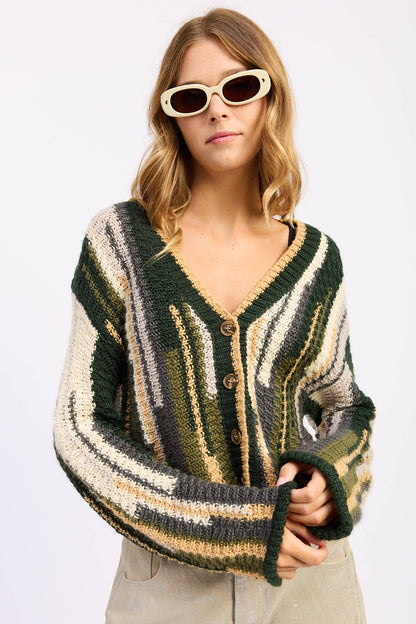 Vintage Forest Cardigan