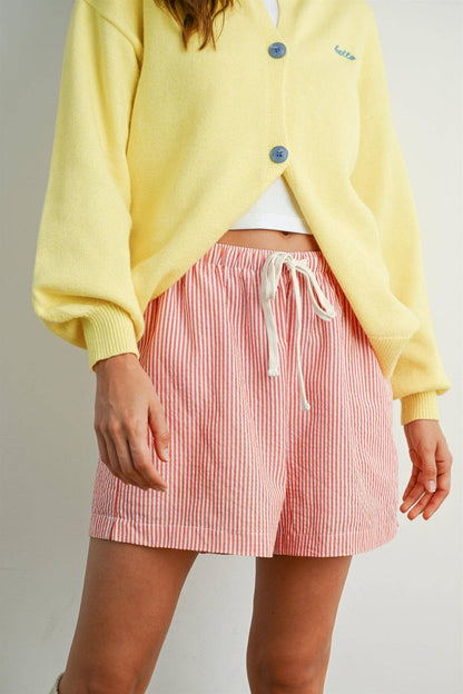 Casual Striped Shorts