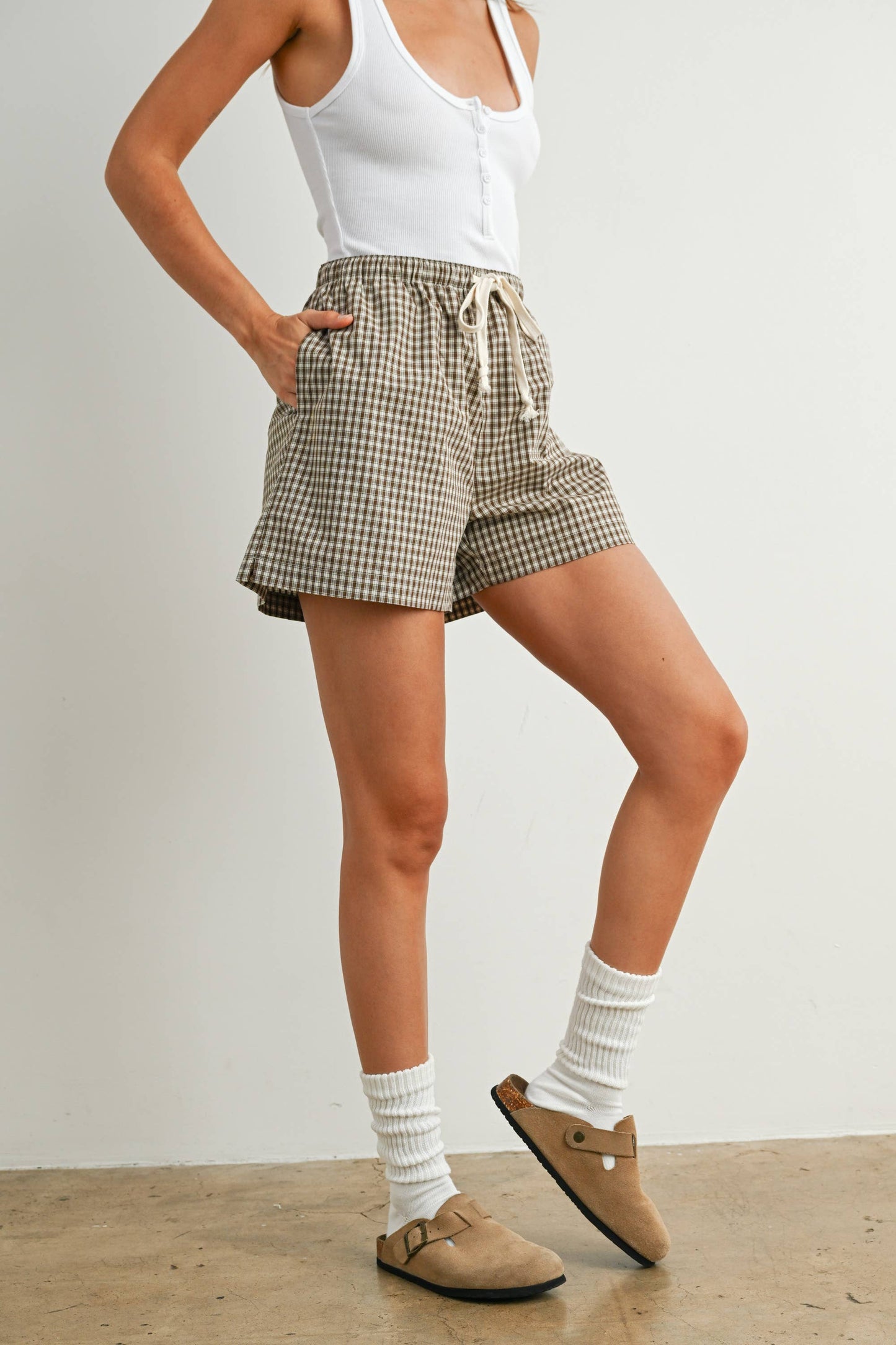 Ginny Gingham Shorts
