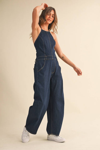 The Westlyn Halter Jumpsuit