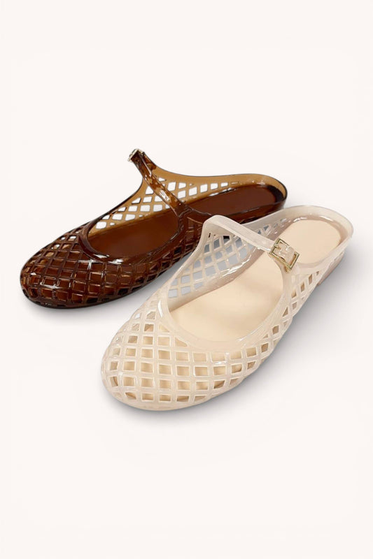 Posie Jelly Flat Tan
