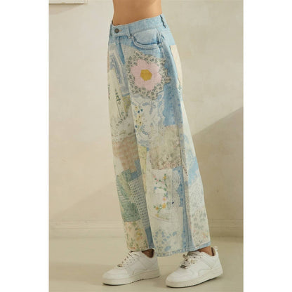 Heirloom Garden Denim Pants
