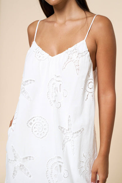 Seashell Soirée Maxi Dress
