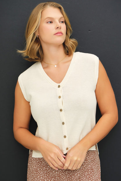 Driftwood Days Knit Top - Plus