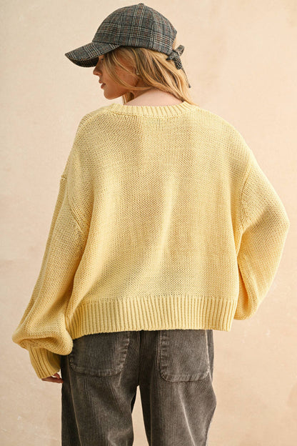 Honey Harvest Sweater