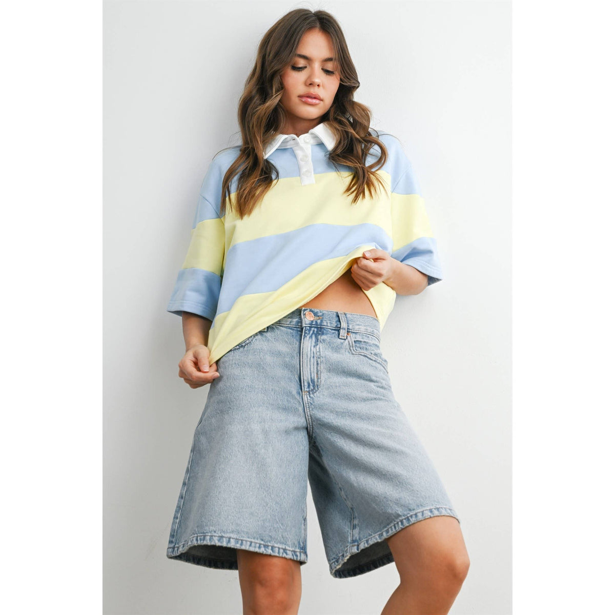 Striped Polo Shirt