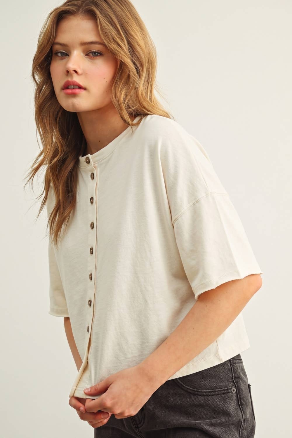 Stevie Button Cardigan