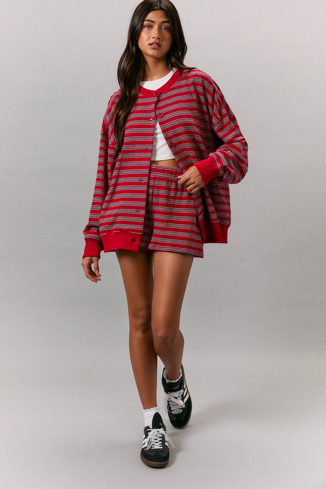 Varsity Stripe Shorts
