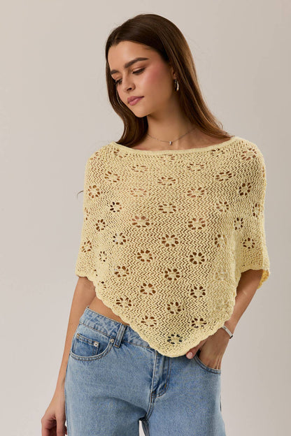 Soft Sun Poncho