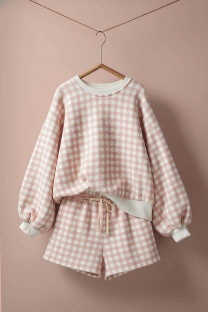 Gingham Dreams Lounge Set
