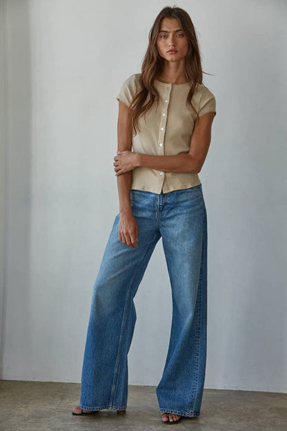 Cider Ridge Ribbed Top