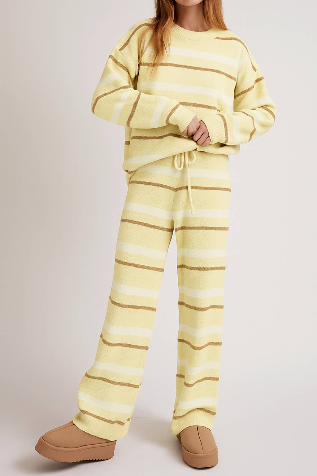 Stay Cozy Stripe Set