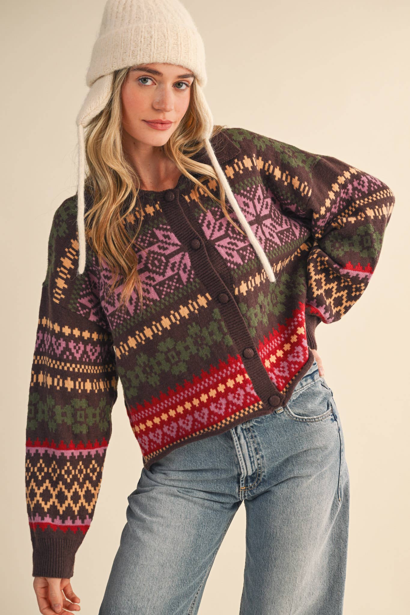 Fair Isle Cardigan