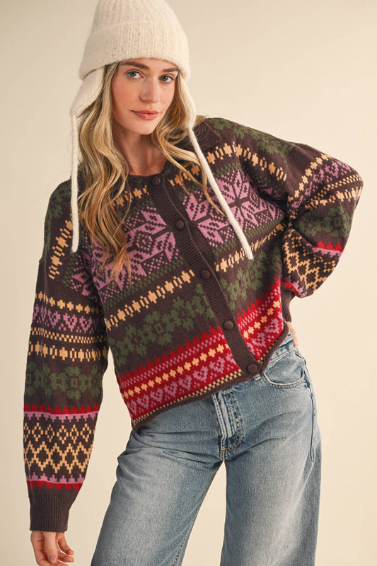 Fair Isle Cardigan