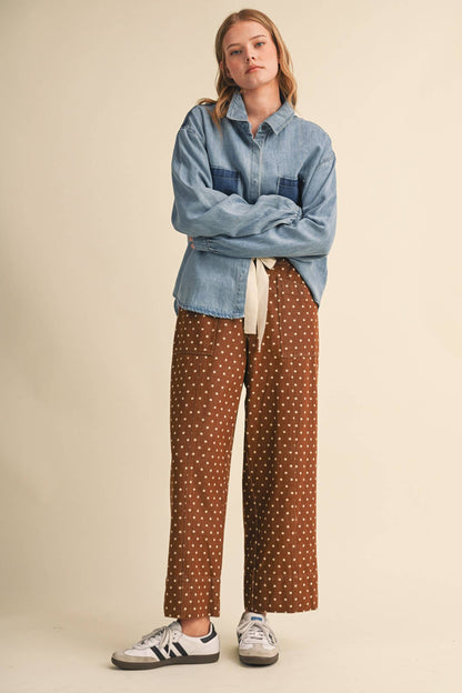 The Color-block Button up