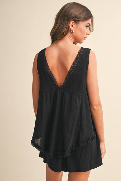 The V-line Romper