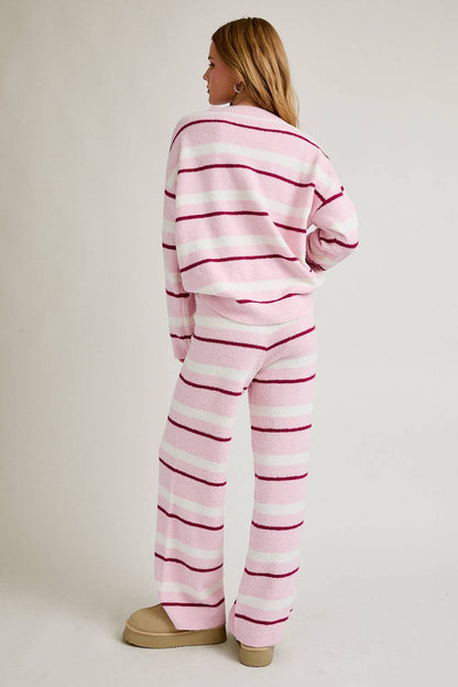 Stay Cozy Stripe Set