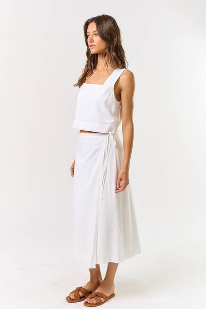 Porch Light Wrap Skirt