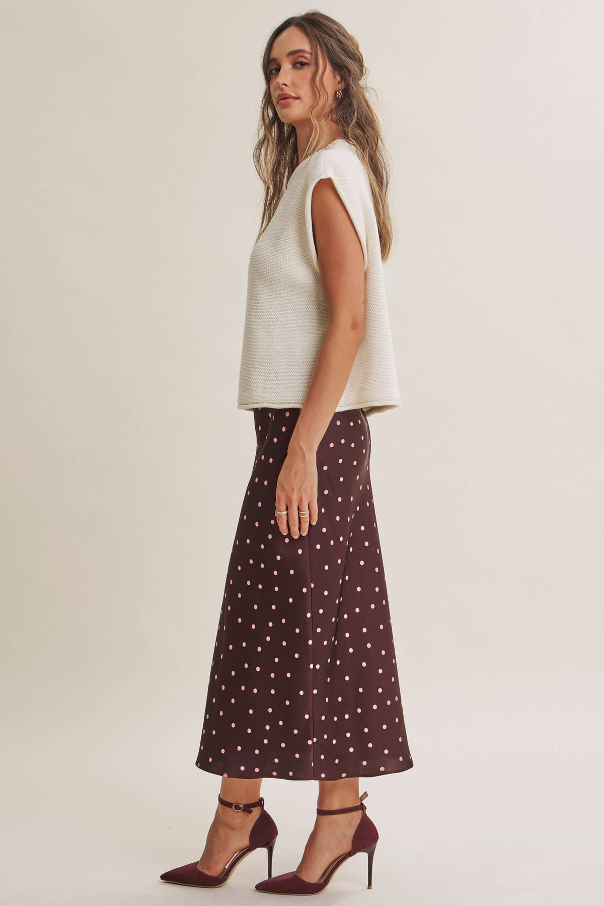 Pink Dottie Skirt