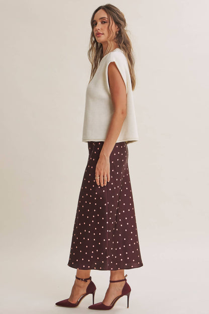 Pink Dottie Skirt