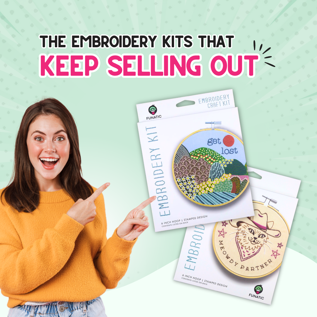 I'm A Ray Of Fucking Sunshine Embroidery Kit