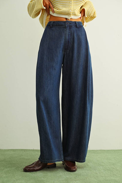 Slouchy Denim Trousers