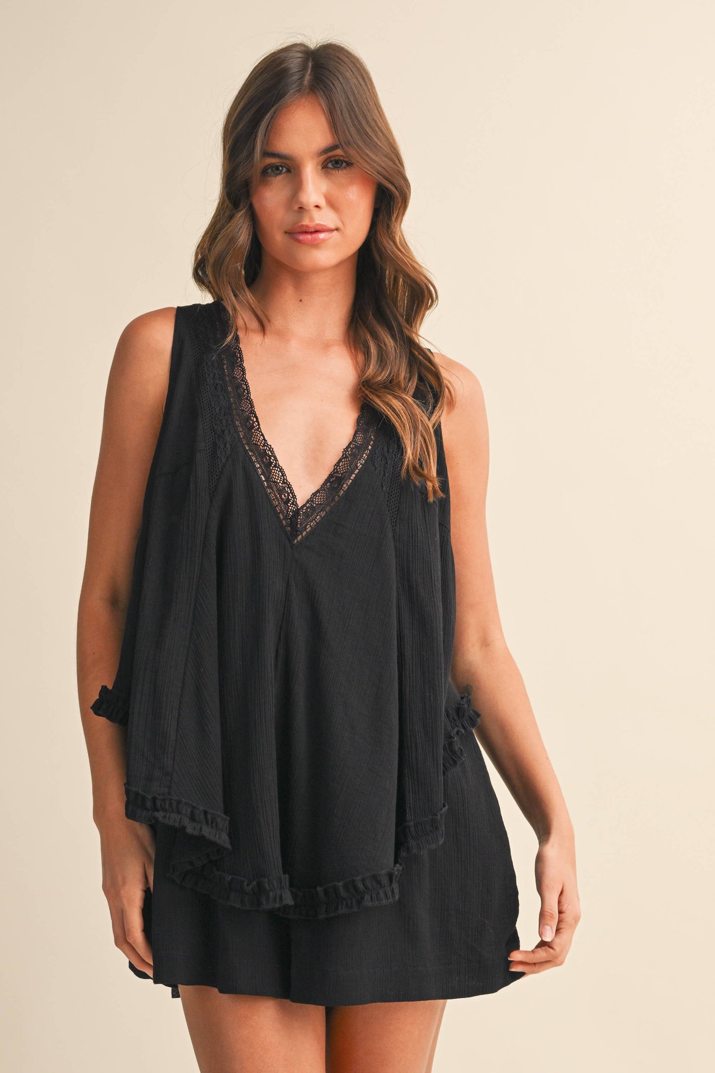 The V-line Romper