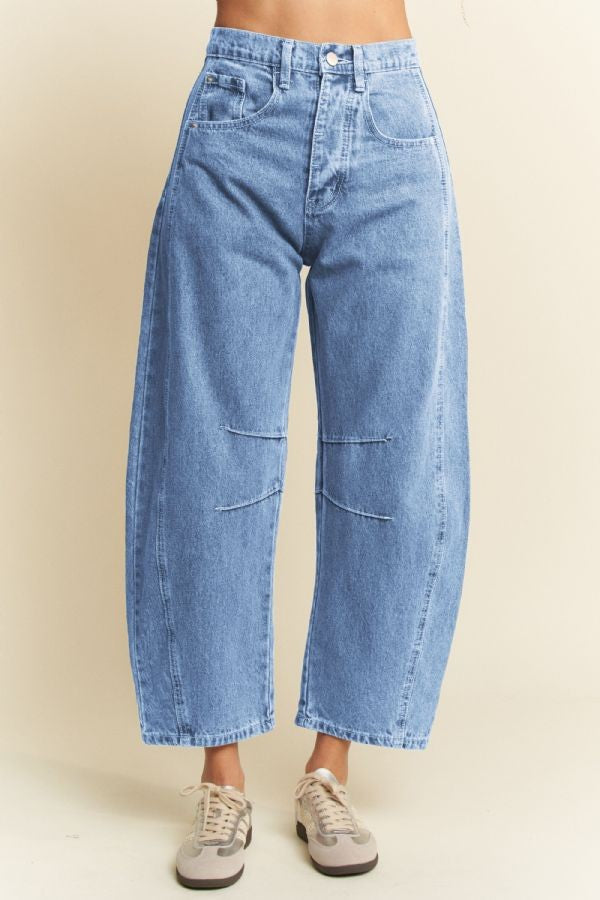 The Perfect Barrel Jean