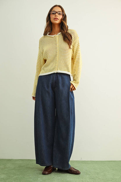 Slouchy Denim Trousers