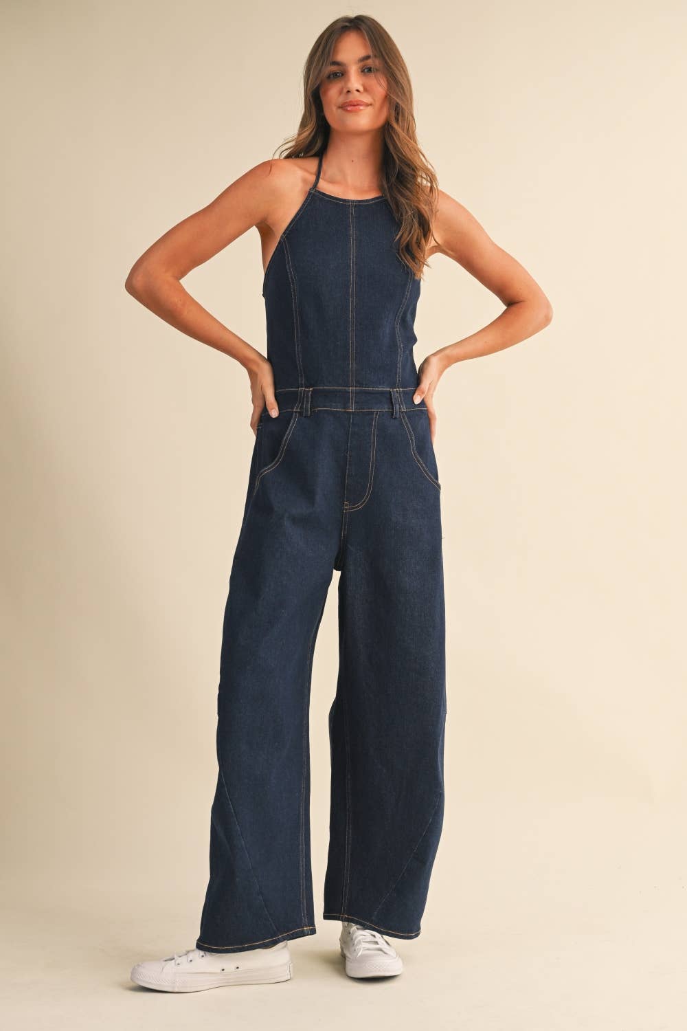 The Westlyn Halter Jumpsuit