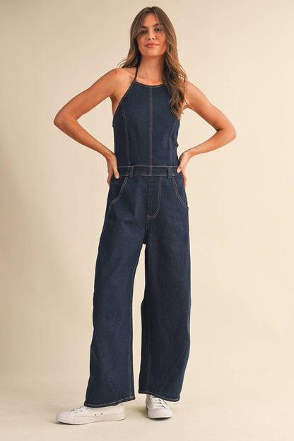 The Westlyn Halter Jumpsuit