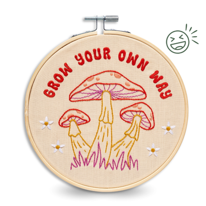 Grow Your Own Way Embroidery Kit