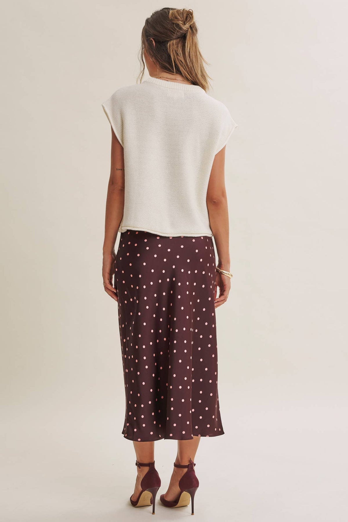 Pink Dottie Skirt