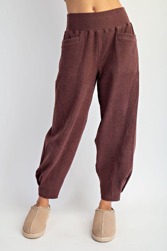 Brushed Cocoon Pant
