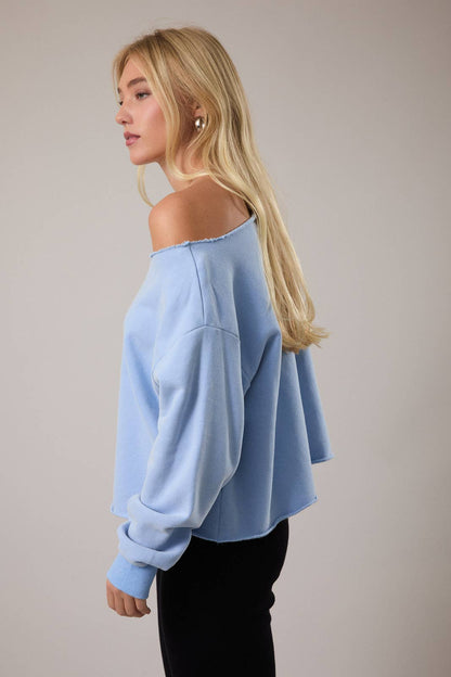 Ready for Spring Pullover - Blue