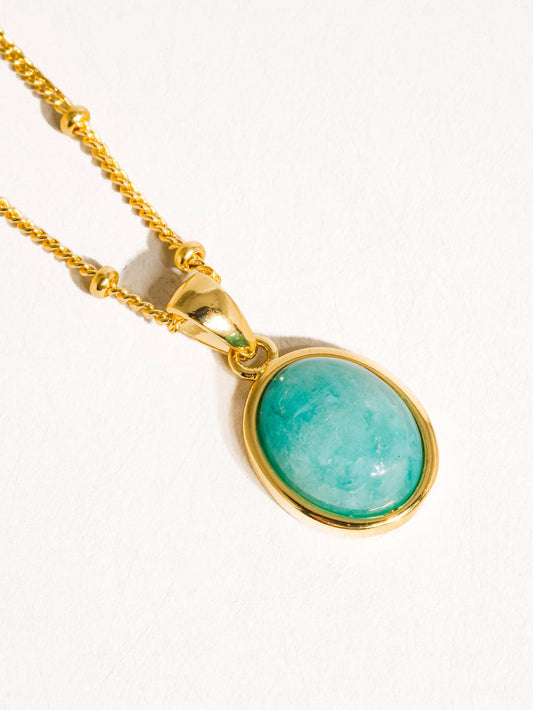 Vintage Amazonite Necklace