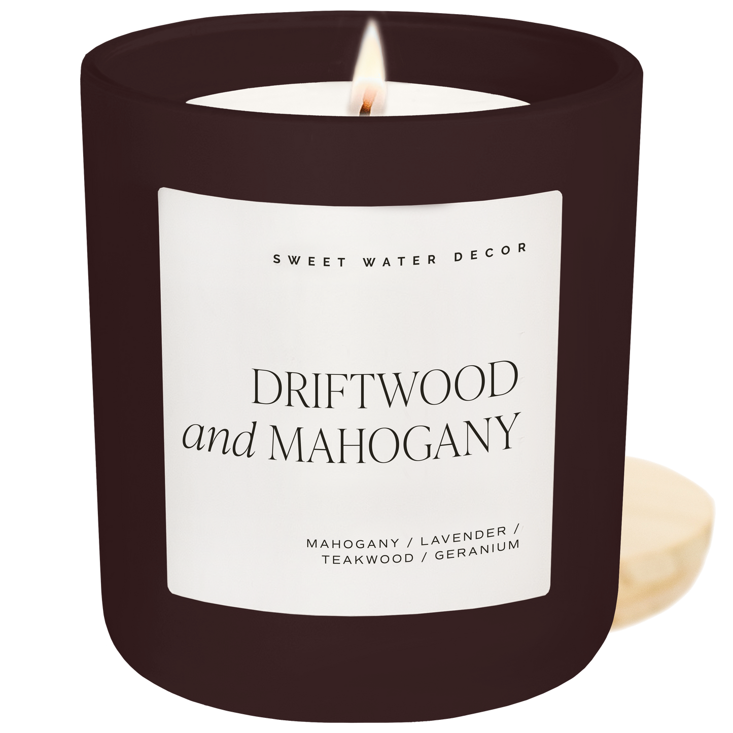 Driftwood and Mahogany Soy Candle