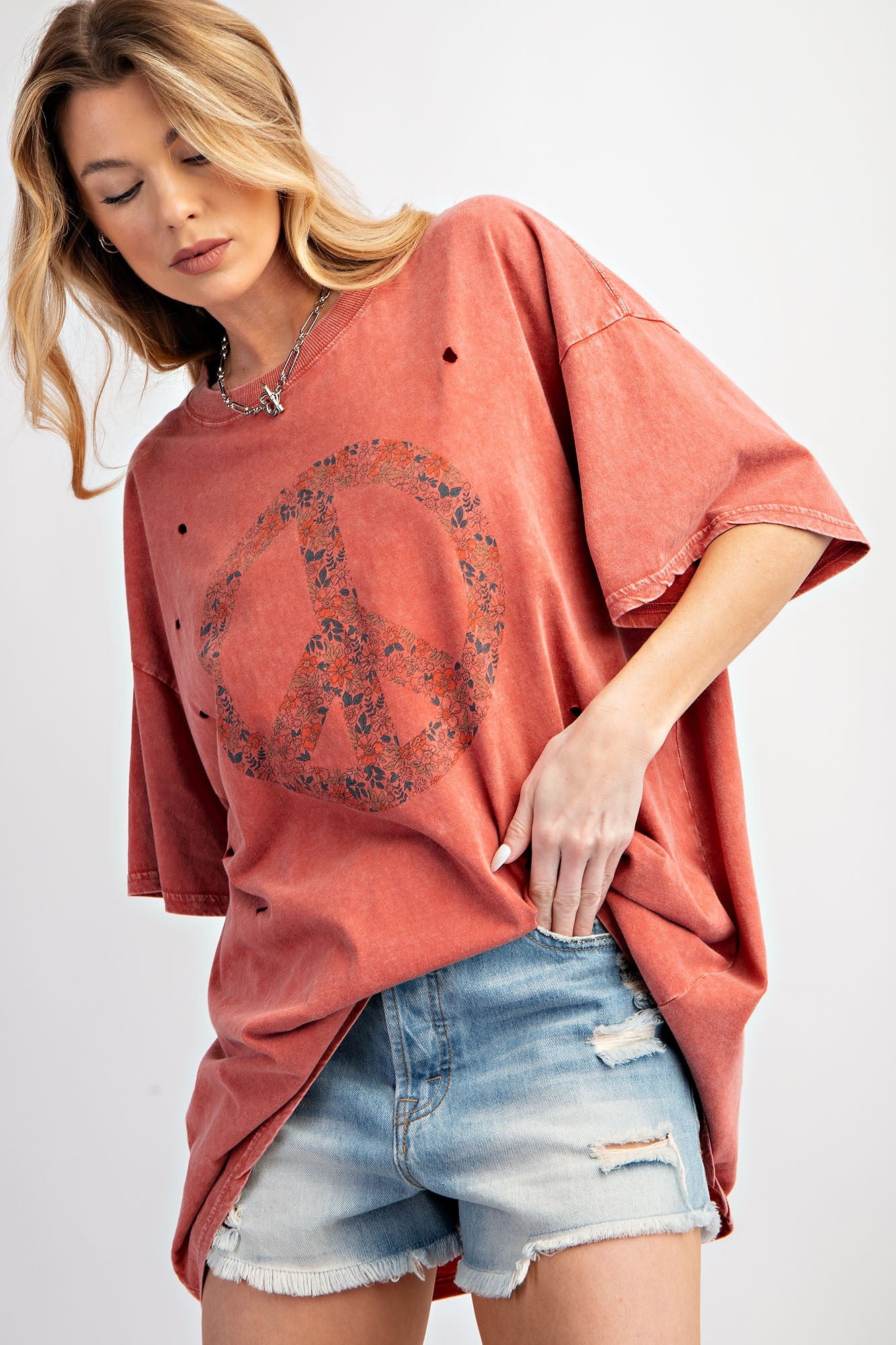 Wanderer's Peace Tee Brick