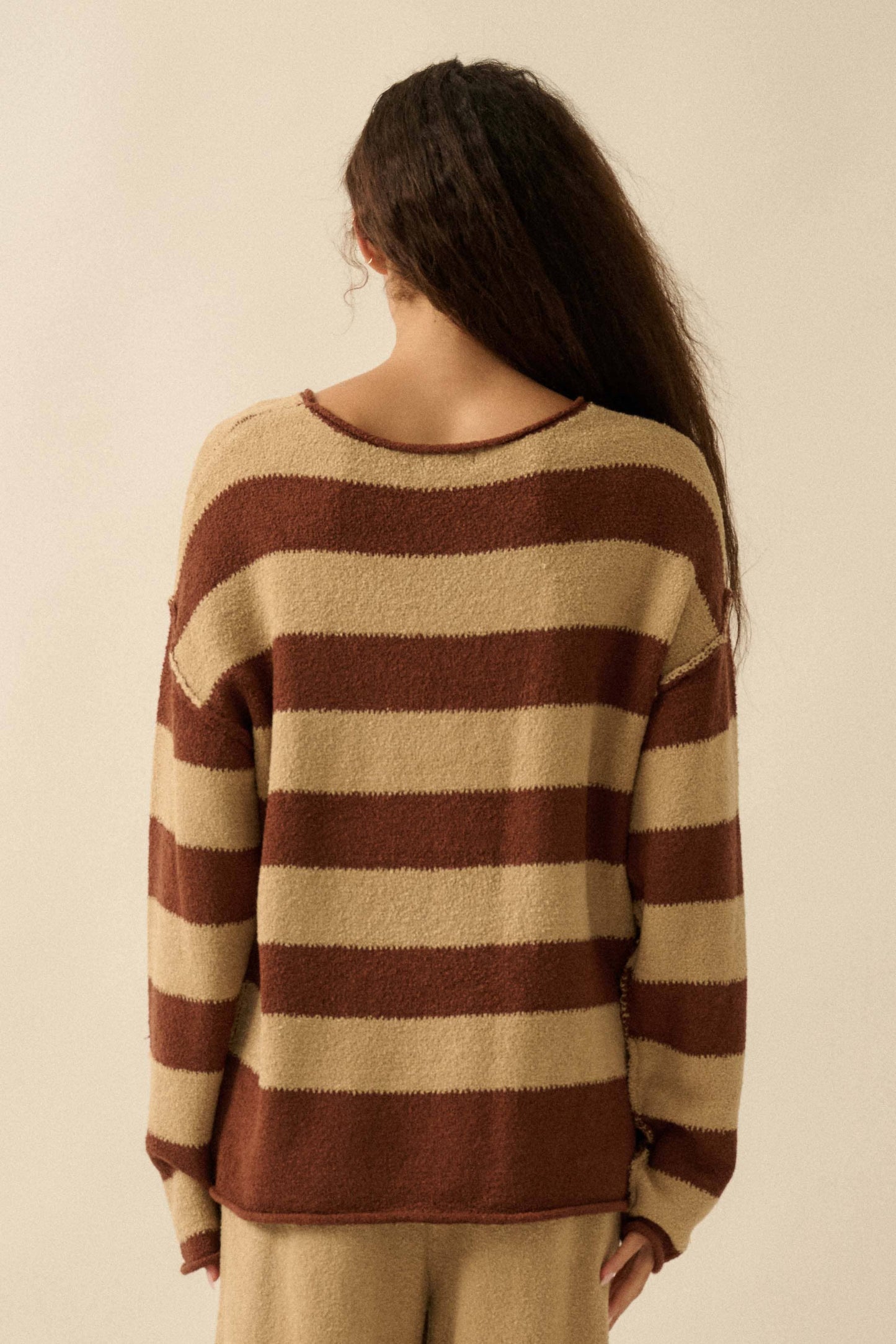 Chestnut Stripe Sweater
