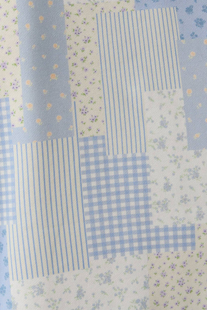 Cloud Quilt Mockneck