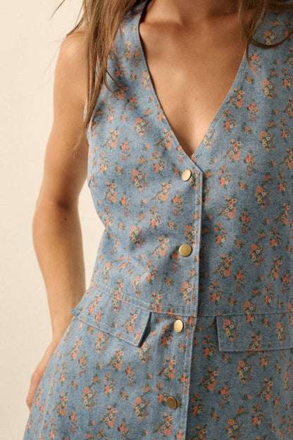 Petal Edit Denim Romper