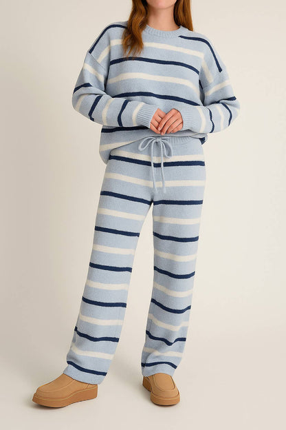 Stay Cozy Stripe Set