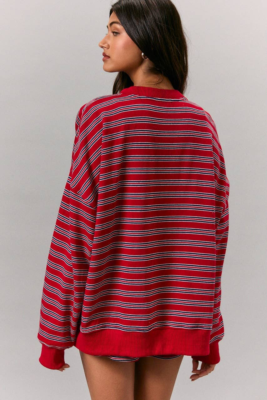 Varsity Stripe Cardigan