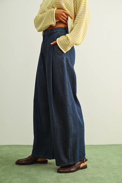 Slouchy Denim Trousers