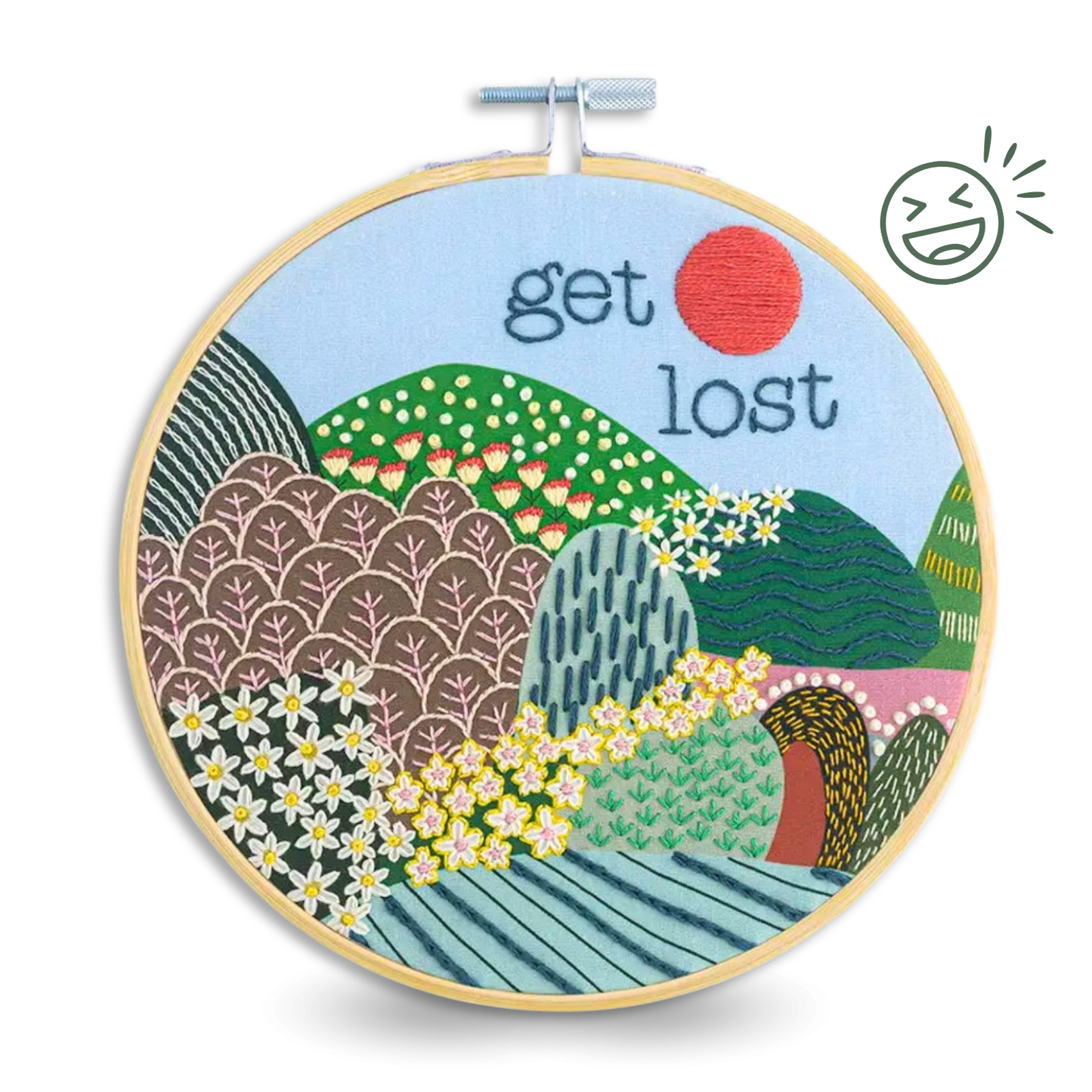 Get Lost Embroidery Kit