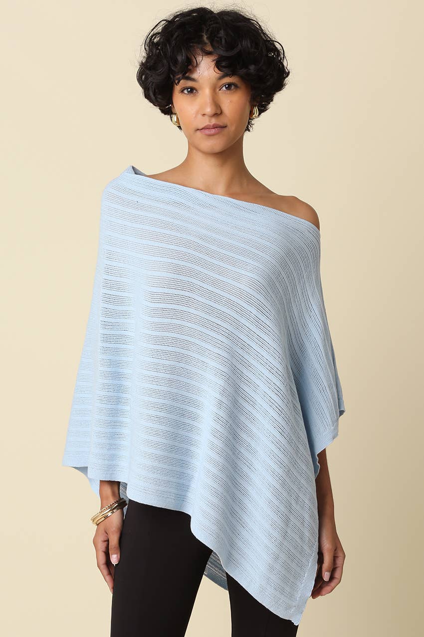 Lakeshore Knit Poncho