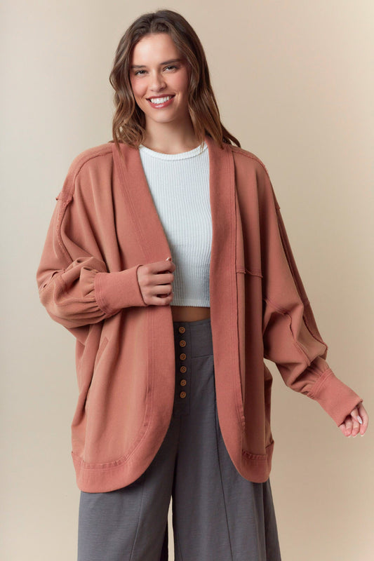 Oversized Batwing Cardigan