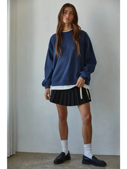 Everyday Layer Crew - Navy