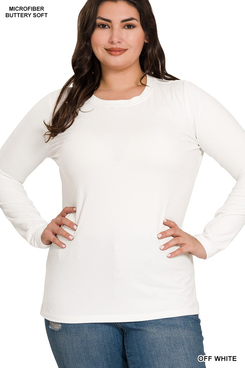 The Perfect Layering Top White - Plus