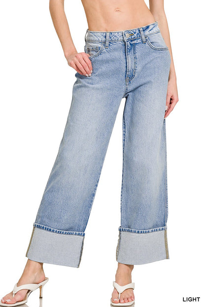 Signature Cuff Jeans